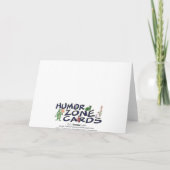 Grappige Kerstkaarten: Lange Dag Feestdagen Kaart (Achterkant)