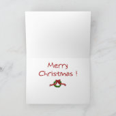 Grappige Kerstkaarten: Lange Dag Feestdagen Kaart (Binnen)