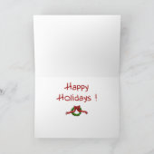 Grappige Kerstkaarten: Lange Dag Feestdagen Kaart (Binnen)