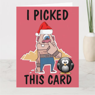 GRAPPIGE KERSTKAARTEN MET NEUS PULKEN KAART