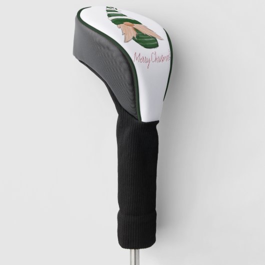 Grappige kerstkabouter golfheadcover
