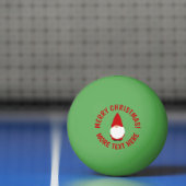 Grappige Kerstkabouter tafeltennis pingpongballen (Net)