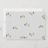 Grappige kerstkalligrafie wervelt je foto feestdagenkaart (Achterkant)