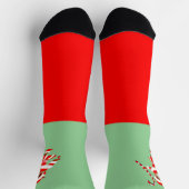 Grappige Kerstkat Sokken (Top)