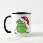 Grappige Kerstkikker met Spreuk Mok (Links)