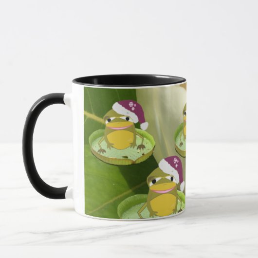 Grappige Kerstkikkers Mok (Links)