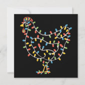 Grappige Kerstkip Kerstvakantie Boer Boerderij Feestdagenkaart (Voorkant)