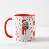 Grappige kerstkoffie mok (Links)