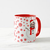 Grappige kerstkoffie mok (Voorkant rechts)