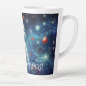 Grappige kerstlama latte mok (Rechts)