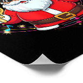 Grappige Kerstman 67 Ijs Drip Kerstmis Xmas Tiener Poster (Hoek)