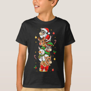 Grappige Kerstman Elf Sneeuwman Kerst Vrouwen Mann T-shirt