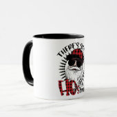 Grappige Kerstman Er zijn wat Ho's in het huis Mok (Voorkant links)