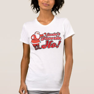 Grappige Kerstman Favoriet HO T-shirt