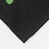 Grappige Kerstman Gekke Gans Teacher Club Ani Fleece Deken (Hoek)