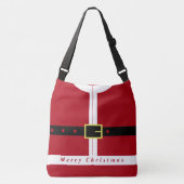 Grappige Kerstman Gifts Crossbody Tas (Voorkant)