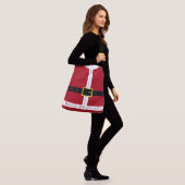 Grappige Kerstman Gifts Crossbody Tas (Op model)