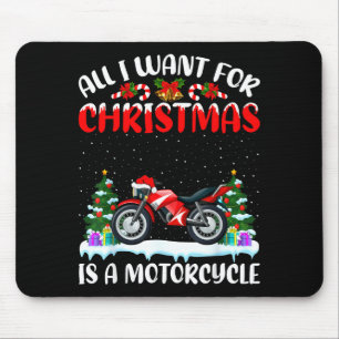 Grappige Kerstman Hoed Alles Wat Ik Voor Kerstmis Muismat