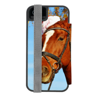Grappige Kerstman Hoed Paard Kerstmis
