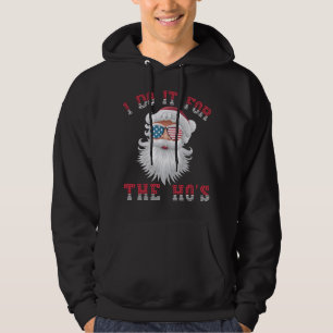 Grappige Kerstman - Ik Doe Het Voor De HO's Hoodie
