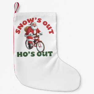 Grappige Kerstman Kerst Sneeuw Is Er Uit Ho's Is E Kleine Kerstsok