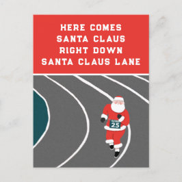 Grappige Kerstman Kerstkaarten Briefkaart