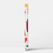 Grappige Kerstman Kerstmis Illustratie Case-Mate iPhone Case (Achterkant / Links)