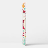 Grappige Kerstman Kerstmis Illustratie Case-Mate iPhone Case (Achterkant / Rechts)