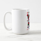 Grappige Kerstman Kerstmug Koffiemok (Links)