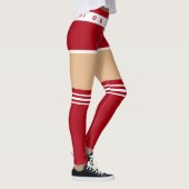 Grappige Kerstman Leggings (Rechts)