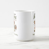 Grappige Kerstman liever Gevist Koffiemok (Center)