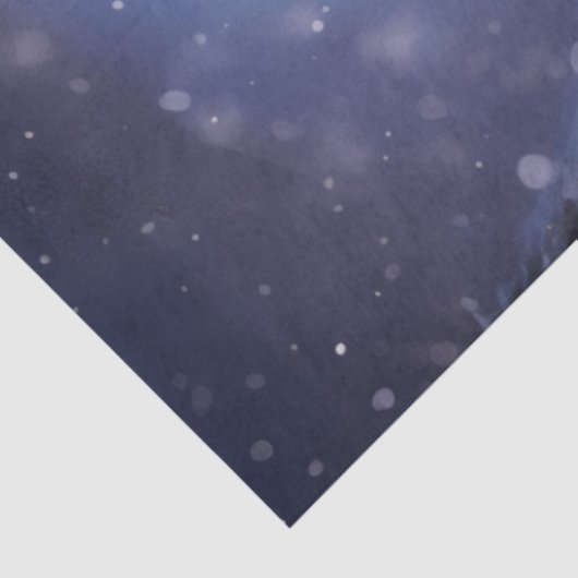 Grappige kerstman met kerstcadeau tissuepapier (Detail)