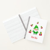 Grappige Kerstman Notitieboek (Binnen)