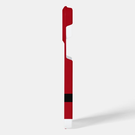 Grappige Kerstman Ontwerp Kerst iPhone Hoesjes Hoesje (Linkerkant)