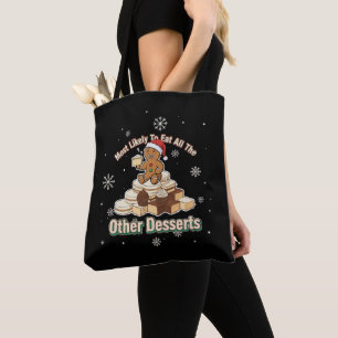 Grappige Kerstman Peppekind - Waarschijnlijk Tote Bag
