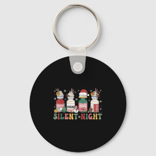 Grappige Kerstman Propofol Stille Nacht IC-verplee Sleutelhanger