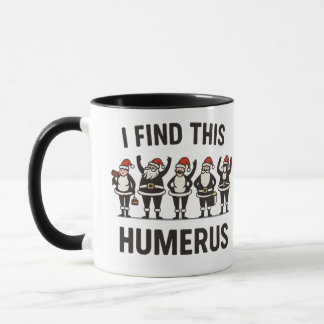 Grappige kerstman regel mok