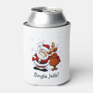 Grappige Kerstman & Rudolph Vakantieblik Koeler