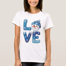 Grappige Kerstman Sneeuwpop Liefde
