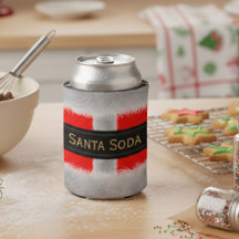 Grappige Kerstman Soda Koelbox