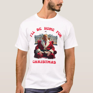 Grappige Kerstman Trump Kerstmis Pyjama T-shirt