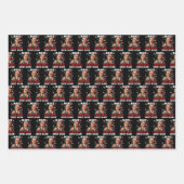 Grappige Kerstman Trump | Maak kerst weer geweldig Inpakpapier Vel (Voorkant)