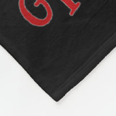 Grappige Kerstman Trump maakt kerst een groot fees Fleece Deken (Hoek)