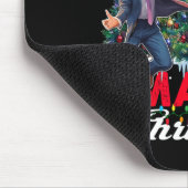 Grappige Kerstman Trump Prettig Kerstfeest Mega Ch Muismat (Hoek)