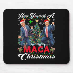 Grappige Kerstman Trump Prettig Kerstfeest Mega Ch Muismat