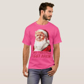 Grappige Kerstman Trump T-shirt (Voorkant volledig)