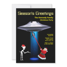 Grappige Kerstman 🎅🛸 UFO Kerstfeest