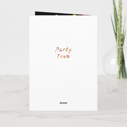 Grappige Kerstman 🎅🛸 UFO Kerstkaart Bedankkaart (Achterkant)