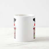 Grappige Kerstman Vastgelopen In Schoorsteen Kerst Koffiemok (Center)