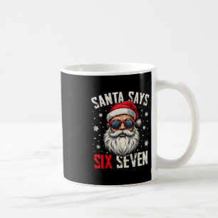 Grappige Kerstman Zegt Zes Zeven Kerstmis 67 Meme  Koffiemok